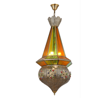 Lampe suspendue yongshan Guzhen, luminaire décoratif d'intérieur, style arabe