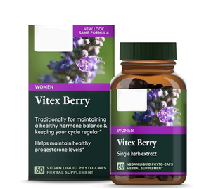 Kapsul Vitex Berry <span class=keywords><strong>Chasteberry</strong></span>-Suplemen Vegan untuk Wanita Dewasa 60 Kapsul Per Botol Sumber Pabrik - Product Image 1