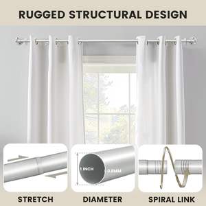 YIJIALE - Barra de Cortina Redonda de Metal Moderna para Decoración del Hogar, Venta al por Mayor, Sin Reseñas Todavía - Product Image 3