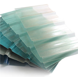 Vezel Uv-Bestendige Transparante Glazen Dakplaat Glasvezel Dakraam Kunststof Dakpaneelafdekking - Product Image 1