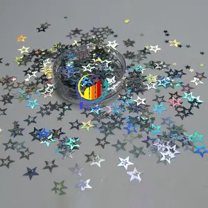 Atacado Bulk High sparkle Star Shaped Glitter para Tumbler Nail Art Sequins Festival Decoração