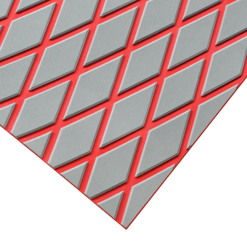 gris claro/rojo