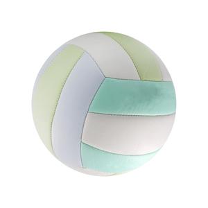 Di alta qualità blu coperta pallavolo Soft Touch PU e PVC palla dimensione 5 per adulti bambini uomini donne spiaggia o uso di intrattenimento - Product Image 4