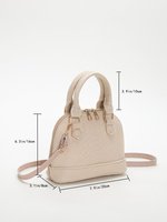 Sac à main tendance en fourrure pour femme, motif crocodile, fermeture éclair, polyvalent, à porter à l'épaule, collection printemps-été