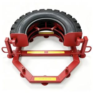 Heavy Duty Rolling Tire Flip Trainer, Weight Plate Compatible Commercial Gym Personal Training Studio Fitness Equipment - Product Image 1