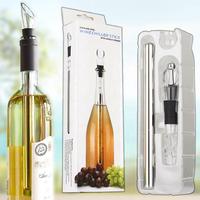 OUYADA Bâton de refroidisseur de vin en acier inoxydable de couleur personnalisée directe d'usine Bâton de refroidisseur de bouteille pour la fête