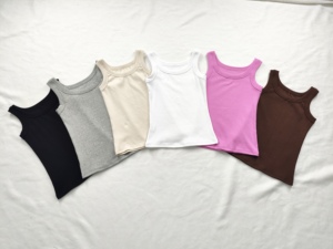 Completo Due Pezzi per Donna: Top Canotta <span class=keywords><strong>a</strong></span> Costine con Schiena Scoperta e <span class=keywords><strong>Pantaloni</strong></span> della Tuta in Maglia <span class=keywords><strong>a</strong></span> Costine - Product Image 6