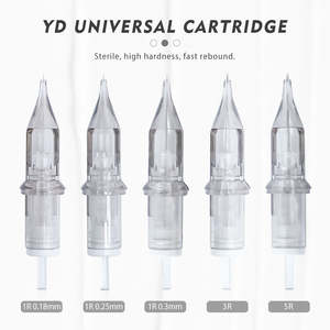Aguja de Cartucho Desechable y Permanente YD, Aguja de Cartucho Universal Gris - Product Image 2