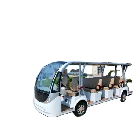 2023 Hoge Kwaliteit Groothandel Chinese Elektrische Auto Sightseeing Shuttle Bus Mini School Bus