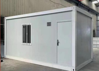 Maison mobile préfabriquée à installation facile pour camp de travail temporaire, bureau, mini-maison préfabriquée pliable, conteneur pliable