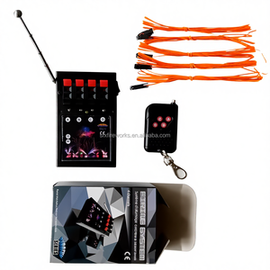 Getyourreal AM04R Cold Fire, Sistema de Encendido Inalámbrico de 4 Canales con Control Remoto para Pirotecnia de Plástico, Efecto de Chispa Aérea - Product Image 4