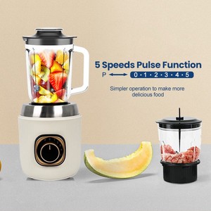 Mezclador <span class=keywords><strong>de</strong></span> jugo <span class=keywords><strong>de</strong></span> tarro <span class=keywords><strong>de</strong></span> vidrio <span class=keywords><strong>de</strong></span> desayuno <span class=keywords><strong>de</strong></span> calidad barata <span class=keywords><strong>de</strong></span> fábrica 2 en 1 500W - Product Image 1