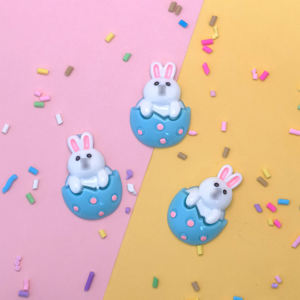 Oeuf <span class=keywords><strong>de</strong></span> Pâques panier lapin <span class=keywords><strong>poussin</strong></span> figurines jouets Flatback résine Cabochons Collection ensemble pour fée jardin fête <span class=keywords><strong>de</strong></span> Pâques décoration - Product Image 5