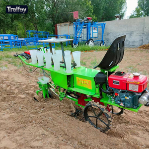 Transplanteuse autoportée à 2 rangs avec moteur <span class=keywords><strong>diesel</strong></span> 6 CV, machine de plantation de légumes haute efficacité pour l'agriculture - Product Image 3