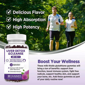 OEM/ODM/OBM Marque privée Vente en gros Compléments naturels <span class=keywords><strong>de</strong></span> désintoxication et <span class=keywords><strong>de</strong></span> nettoyage du <span class=keywords><strong>foie</strong></span> à l'extrait <span class=keywords><strong>de</strong></span> chardon-Marie <span class=keywords><strong>de</strong></span> qualité supérieure - Product Image 3