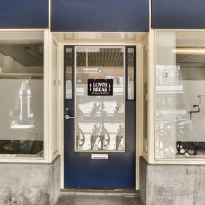 Panneau de signalisation pour pause déjeuner, 'Revenir bientôt', pour salle de pause, cuisine, bureau, magasin, café, sortie pour dîner, noir et blanc, à fixer au mur - Product Image 6