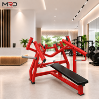Machine à presser la poitrine à charge libre sur base fixe, pour exercices en position debout des pectoraux, des triceps et des deltoïdes avant, pour salle de sport et club de fitness