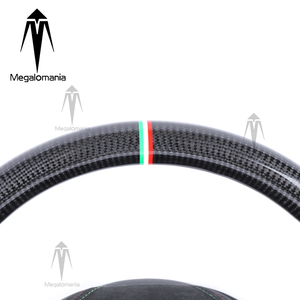 Volante in Fibra di Carbonio Compatibile con Maserati <span class=keywords><strong>Grecale</strong></span>, Levante, Ghibli, GranTurismo, Quattroporte, GranCabrio - Product Image 2
