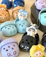 YY Original Yooki Frozen Mini Shoes Blind Box Plush Toy Cute Cartoon Mysterious Surprise Gift
