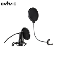 Supports de filtre anti-pop pour micro YouTube en gros pour l'enregistrement professionnel en studio et en direct