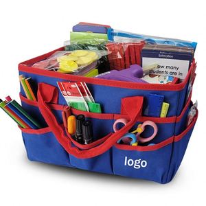Bolsa de Cosméticos Portátil de Material Oxford con Cierre de Cremallera, Logotipo Personalizado, Estuche para Libros y Papelería, Recomendada por Profesores - Product Image 1
