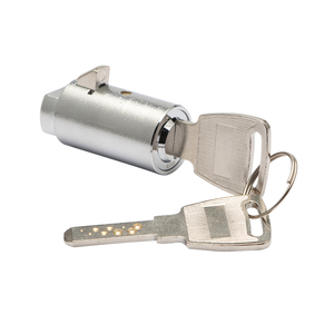 JK520A กุญแจคล้องแบบใหม่พร้อมตัวล็อคแบบ Camlock สำหรับตู้เก็บของ  แบบลูกบิด สำหรับงัดแงะและปลดล็อค - Product Image 1