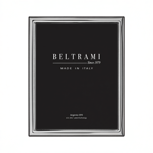 Cadre photo en bois plaqué argent Beltrami avec impression en relief 1 couleur, rectangulaire, durable, fabriqué en Italie - Product Image 2