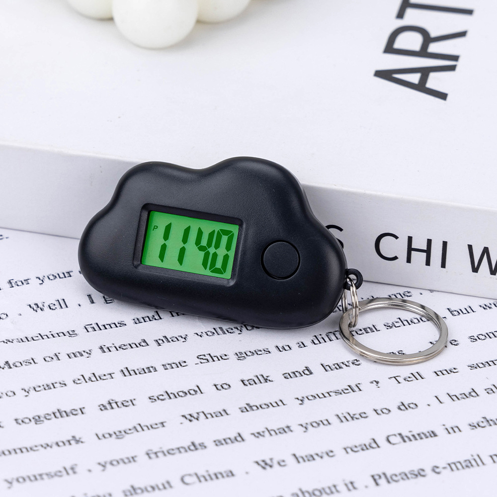 [Luminous] Cloud small wall watch, black