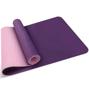 Mutiga nhà phòng tập thể dục Workout kéo dài Pilates Mat anon trượt TPE Yoga Mat