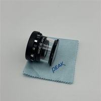 Loupe manuelle en acier à surface brillante 10X personnalisable SCA LELUPE Japon 2016, support OEM, garantie 3 ans