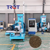 Machine d'extrudeuse d'aliments pour poissons coulant flottant de type sec et humide pour la fabrication d'aliments pour poissons machine flottante d'aliments pour animaux de compagnie pour poissons