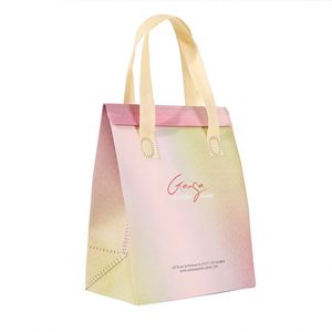 Sac isotherme recyclé personnalisé, imperméable, sac de livraison de nourriture isolé, sac à dos pour boissons à emporter, pour les courses - Product Image 5