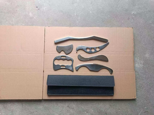 Alat pengikis otot Gua Sha baja tahan karat, Set alat terapi fisik IASTM profesional untuk pijat dan menggores - Product Image 6