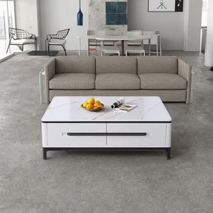 Moderner Marmor-Couch tisch mit <span class=keywords><strong>TV</strong></span>-Ständer und Tisch für zeitgenössische Wohnkultur - Product Image 5
