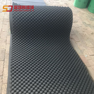 Shenzhen Changheyu <b>Egg</b>-shaped Acoustic Foam Panel Rubber <b>Plastic</b> Self-adhesive Flame Retardant For KTV Studio Wall - Product Image 2