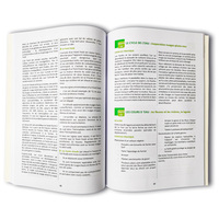 Personnalisé imprimé école éducatif étudiants exercice manuel livre de poche couverture souple livres histoire géographie livres impression