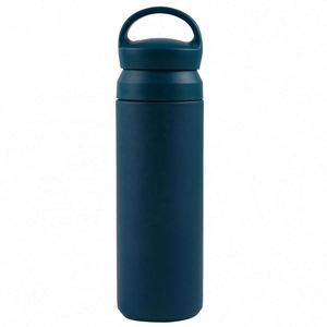 ขวดน้ำเก็บความร้อนสแตนเลส 500 มล. แก้วกาแฟแบบมีหูจับ สกรีนโลโก้ได้ - Product Image 2