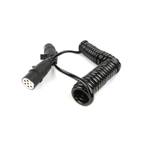 Câblage de remorque électrique à 7 fils électriques, accessoire européen de haute qualité, 7 broches