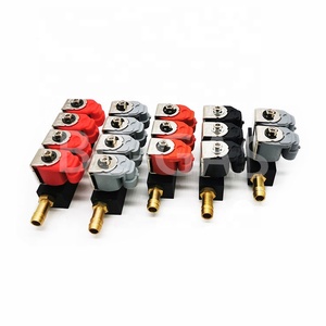 Injecteur de <span class=keywords><strong>gaz</strong></span> GPL pour rail 12VDC 2 Ohms 4 cylindres, rail d'injection Autogas IG1 IG7 4 cylindres - Product Image 5