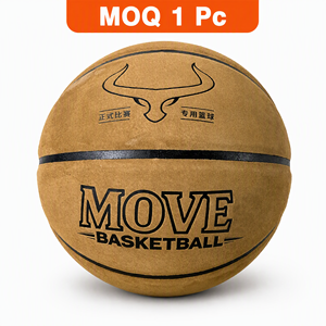 Ballon de basketball en <span class=keywords><strong>cuir</strong></span> pleine fleur de qualité supérieure, taille officielle 5 et 7 - Ballon de compétition professionnel pour clubs et ligues - Product Image 1