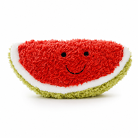 Peluche Fruitée Ultra Douce Fraise Ananas Pastèque, Poupée Rembourrée en Coton PP à Presser pour Enfants et Adultes, Anti-Stress