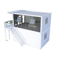 Maison d'expédition préfabriquée de luxe de haute qualité de 40 pieds Maison extensible en conteneur 3 chambres à 4 chambres Maison préfabriquée de luxe de sécurité de 40 pieds