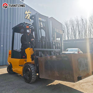 Carrello Elevatore Elettrico da <span class=keywords><strong>4</strong></span> Tonnellate con Batteria al Litio, Consegna Rapida Diretta dalla Fabbrica - Product Image 3