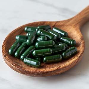 Kapsul <span class=keywords><strong>Spirulina</strong></span> Organik Murni Alami, Kaya Nutrisi, Antioksidan, Penurun Berat Badan, Tinggi Protein untuk Pelangsingan - Product Image 1