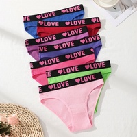 Braguitas de Algodón Baratas al por Mayor, Novedad de 2026, con Cinturón de Letras para Mujer, Bikinis Elegantes, Ropa Interior de Moda para Chicas Jóvenes