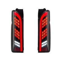 Accessoires de voiture tout-terrain 4x4, style modifié, feux arrière LED, type de feux arrière pour HIACE 2005-2018