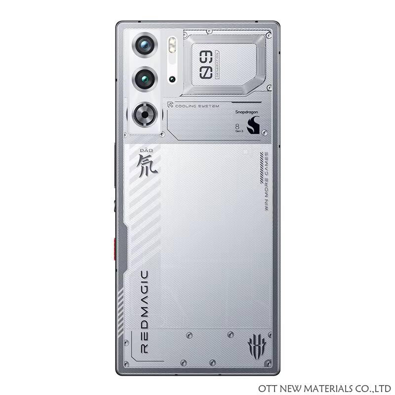 Deuterium Front Transparent Silver Wings