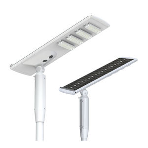 Farolas Solares LED Todo en Uno de 60W de Alta Eficiencia con Paneles Solares Mono-Si Dobles, Batería LiFePO4, Seguimiento Solar, IP65 para Carreteras - Product Image 2