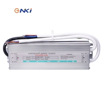 Alimentation LED étanche 187-262V AC/DC 12V 200W 16.6A à sortie unique, boîtier en aluminium, tension constante, Driver LED >90%