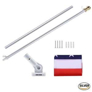 Заводской изготовленный на заказ оптом 3x5 футов Печатный флаг Гаити 90x150 см ручной размахивающий гаитянский Национальный флаг под заказ - Product Image 5